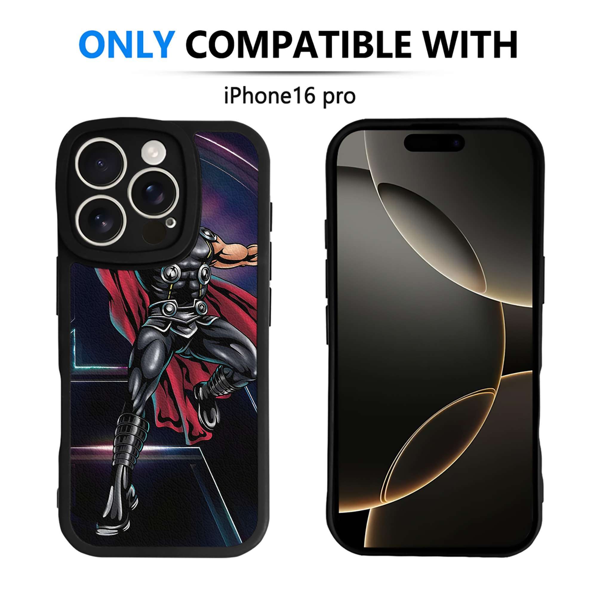 （画像用） アベンジャーズ The Avengers 【iPhone 16シリーズ対応】シリコンスマホケース（レザー調） 材質：シリコン